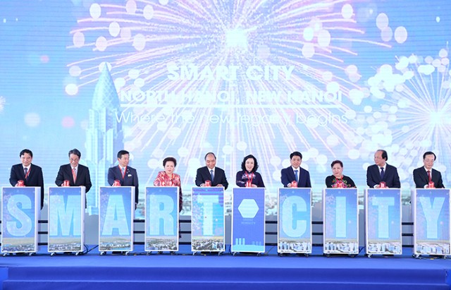 Chủ tịch HĐND TP tham dự Lễ động thổ và công bố dự án Thành phố Thông minh